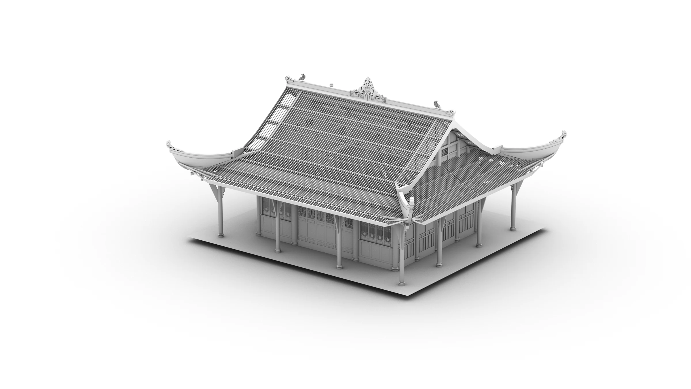 第五阶段墙体体系模型